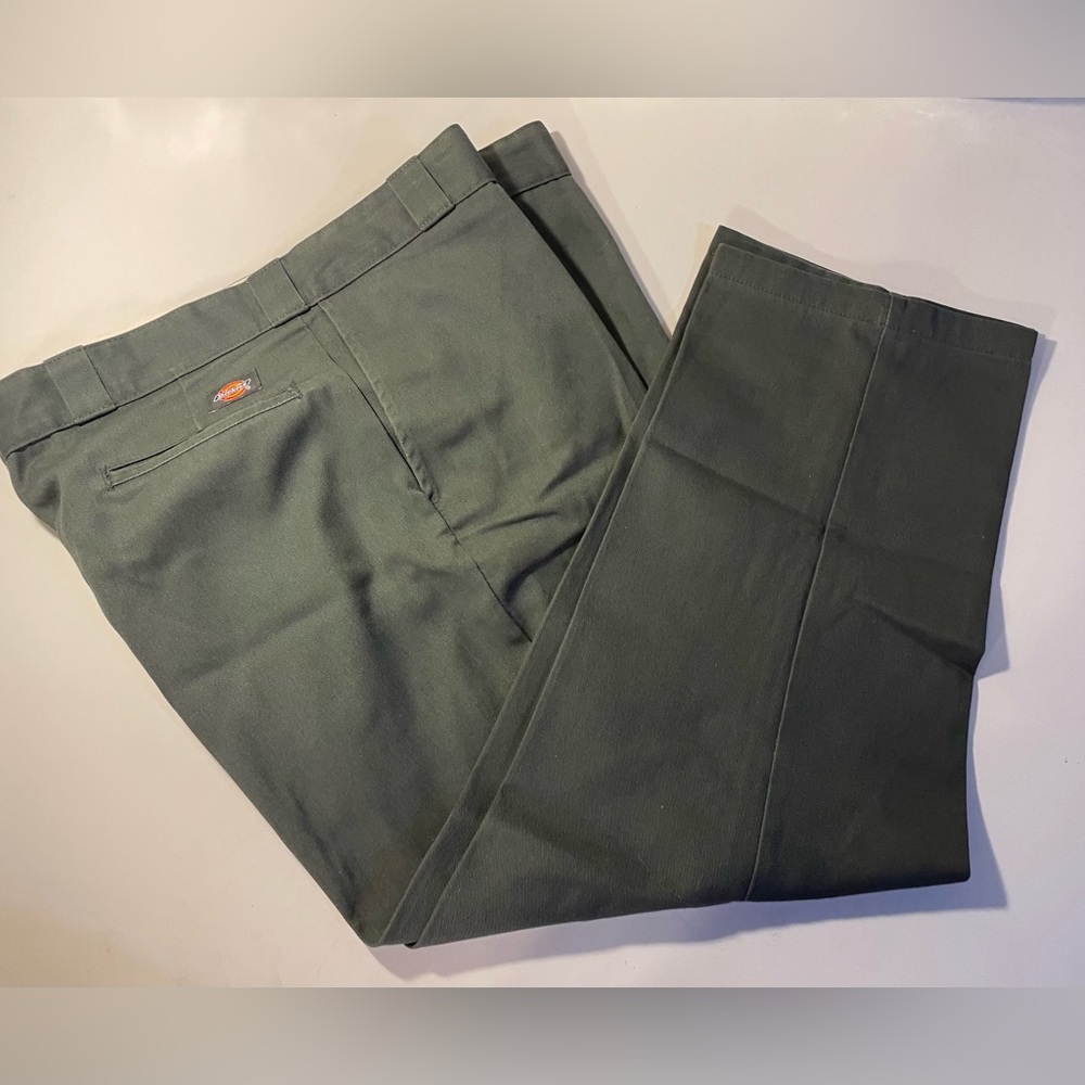 Big Men’s Dark Charcoal Gray Dickies Work Pants 874 Original Fit NWOT